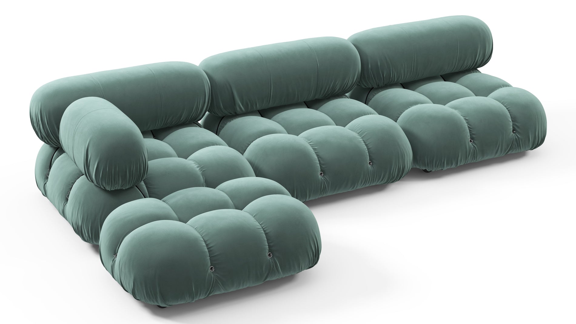 Bellini SectionalJadeit Luxe Velvet