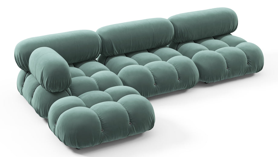 Bellini, il componibileJadeite Luxe Velvet