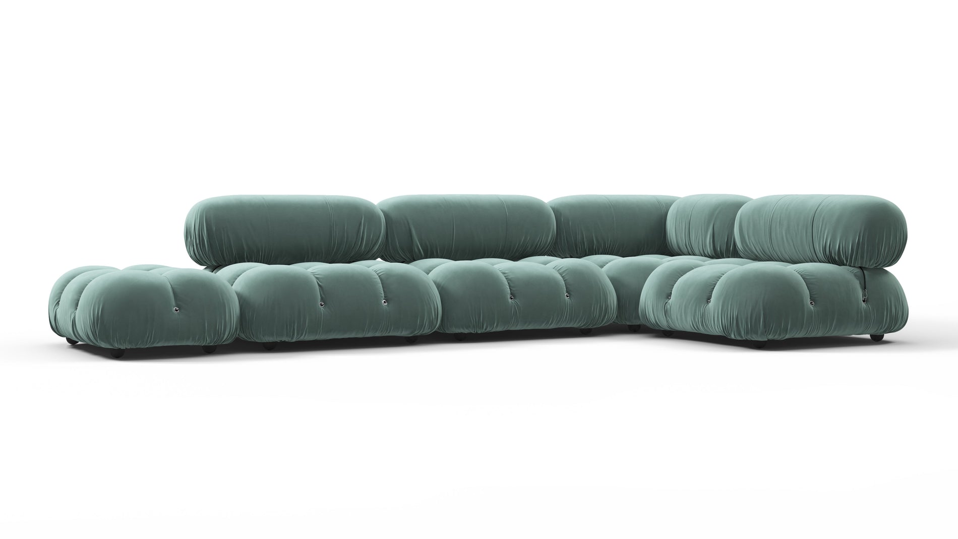 Bellini SectionalJadeite Luxe Velvet