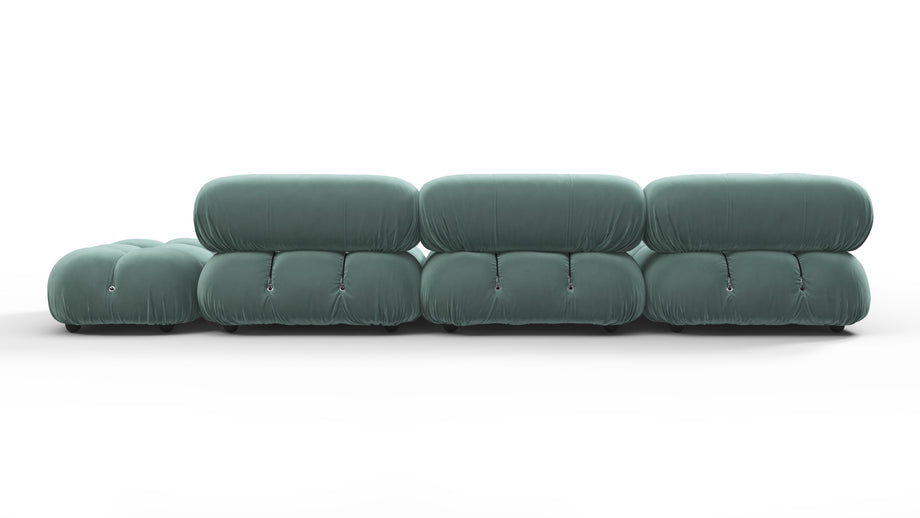 Bellini SectionalJadeite Luxe Velvet