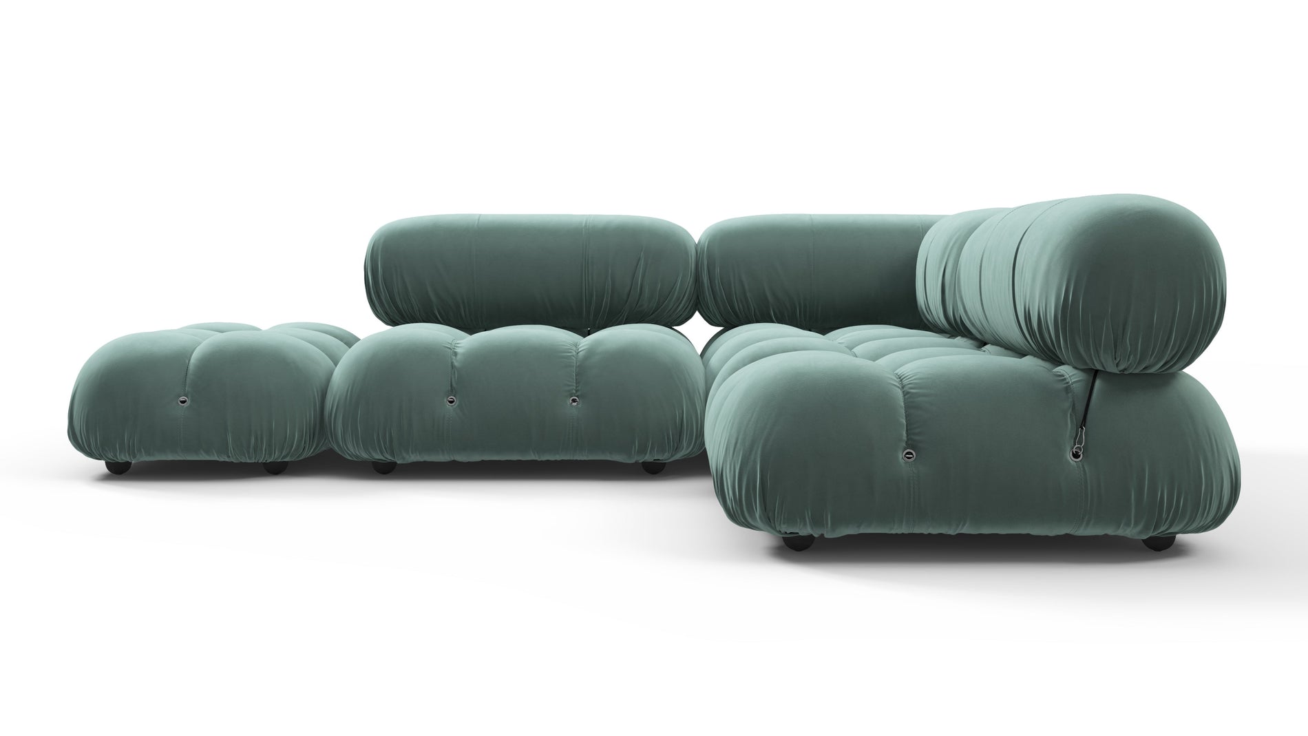 Bellini SectionalJadeit Luxe Velvet