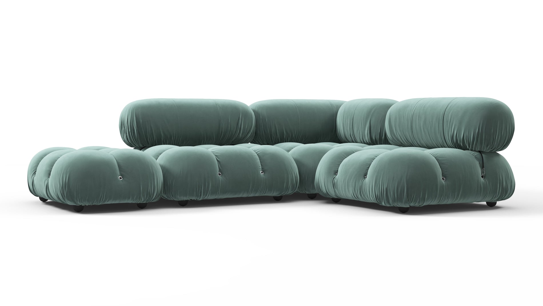 Bellini SectionalJadeit Luxe Velvet