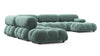 Bellini Large Sectional - Jadeite Luxe Velvet - Image 2