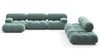 Bellini Large Sectional - Jadeite Luxe Velvet - Image 1