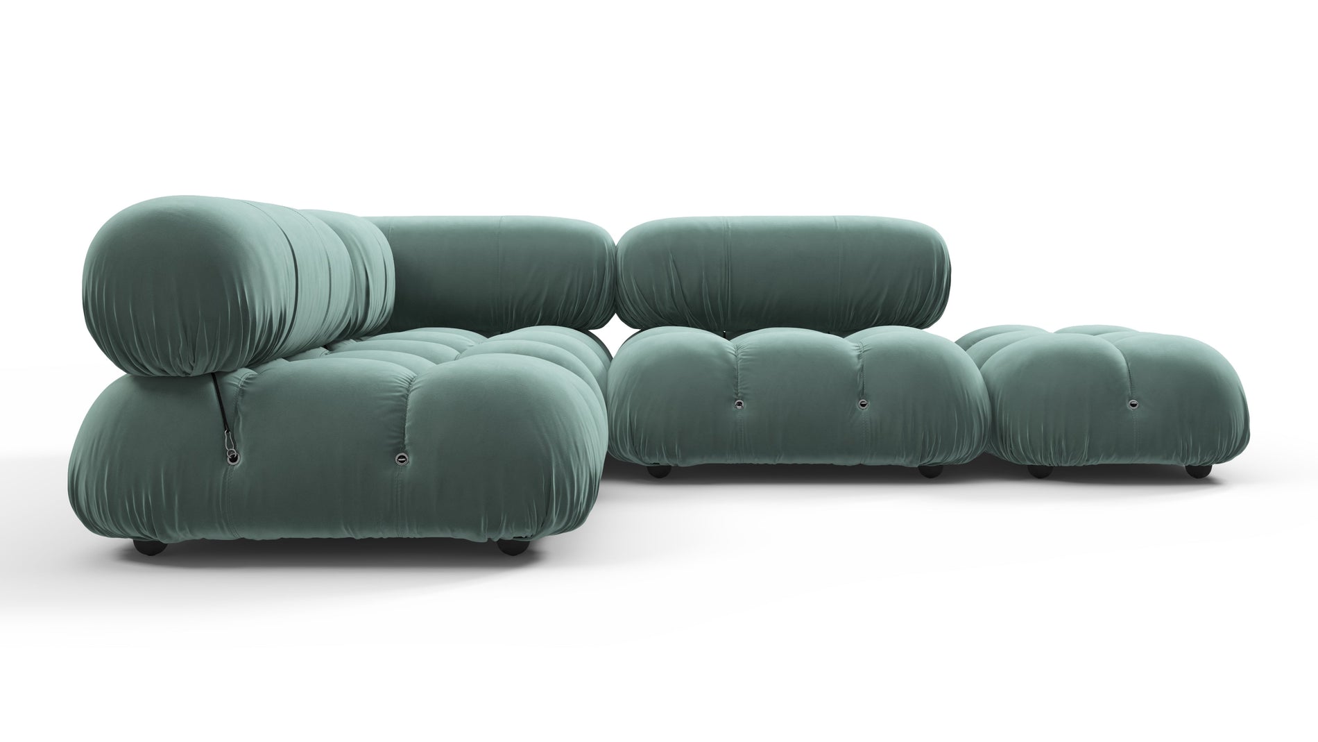 Bellini SectionalJadeit Luxe Velvet