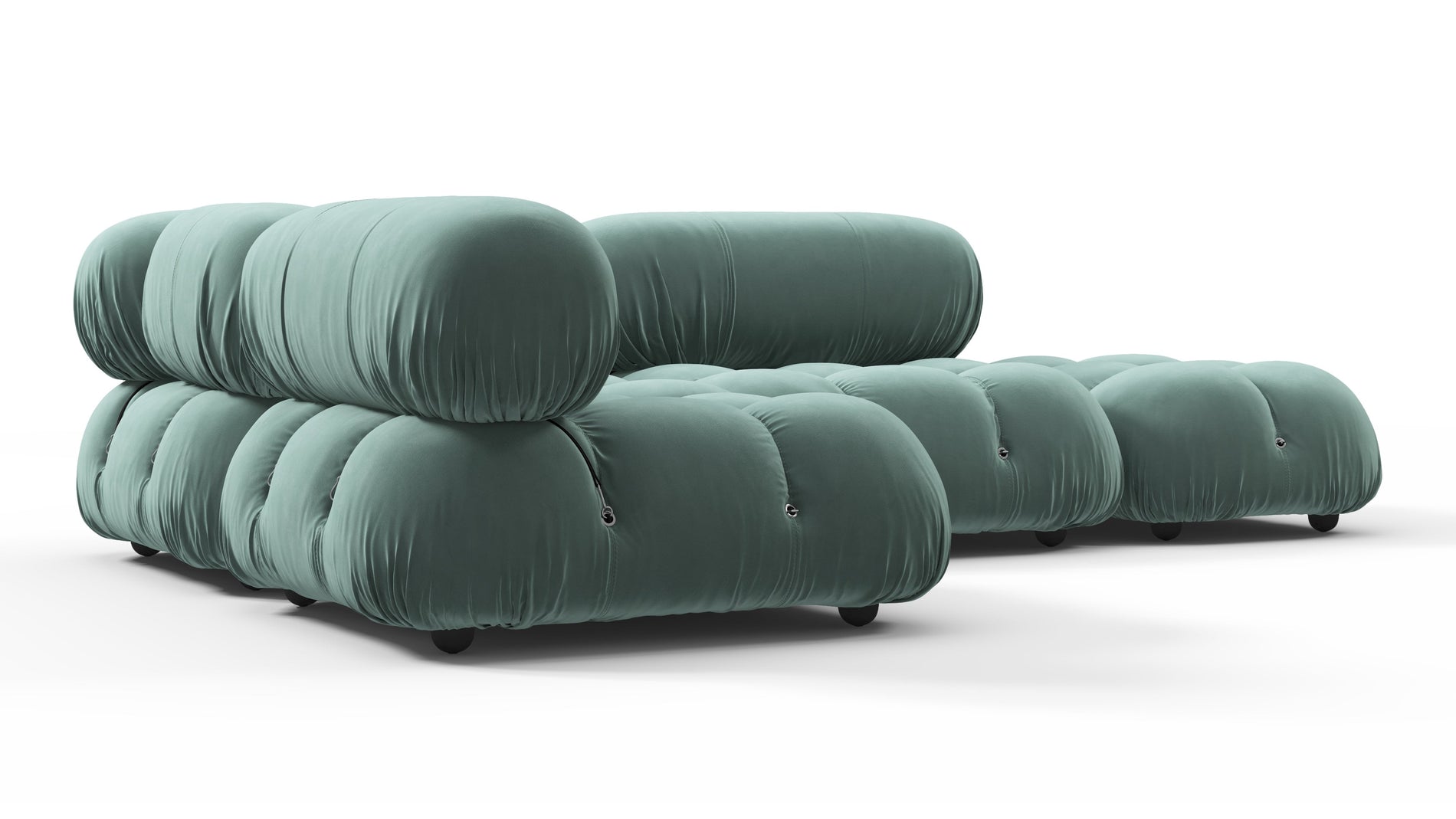 Bellini SectionalJadeit Luxe Velvet