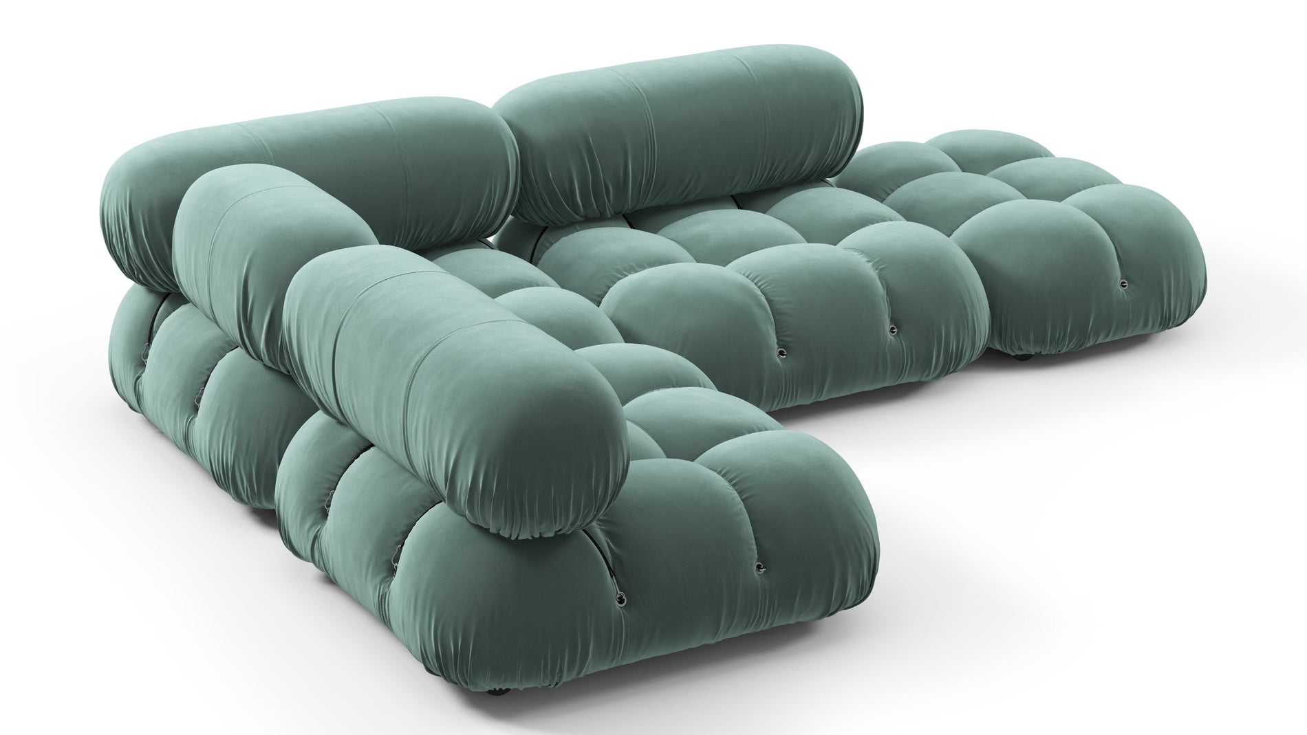 Bellini SectionalJadeit Luxe Velvet
