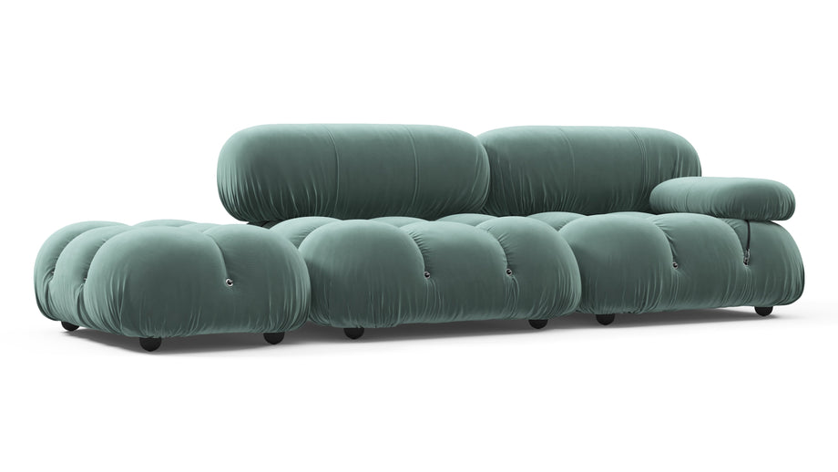 Bellini SofaJadeite Luxe Velvet