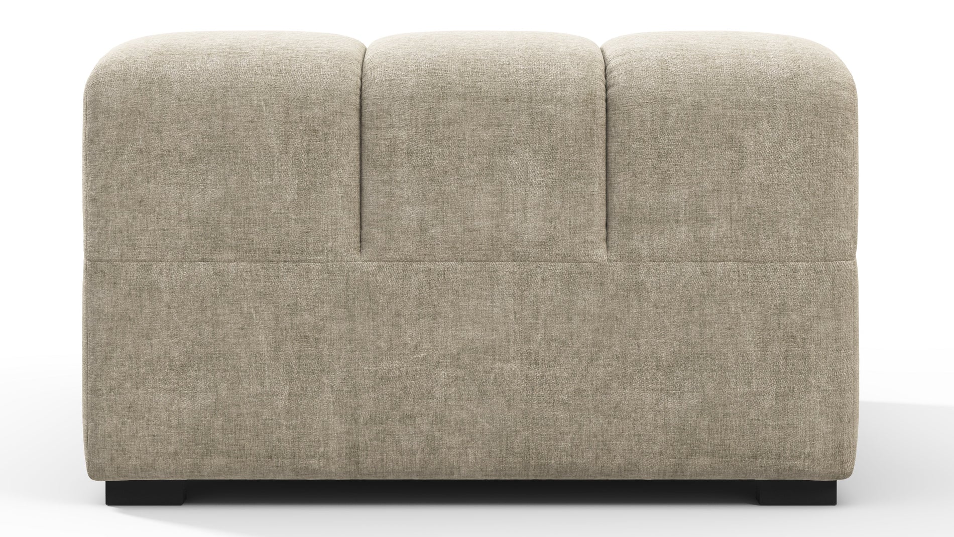 TuftyBeige Gray Chenille