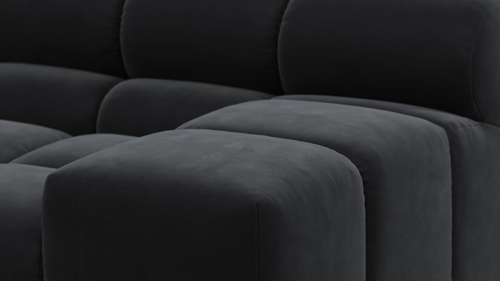 TuftyBlack Velvet