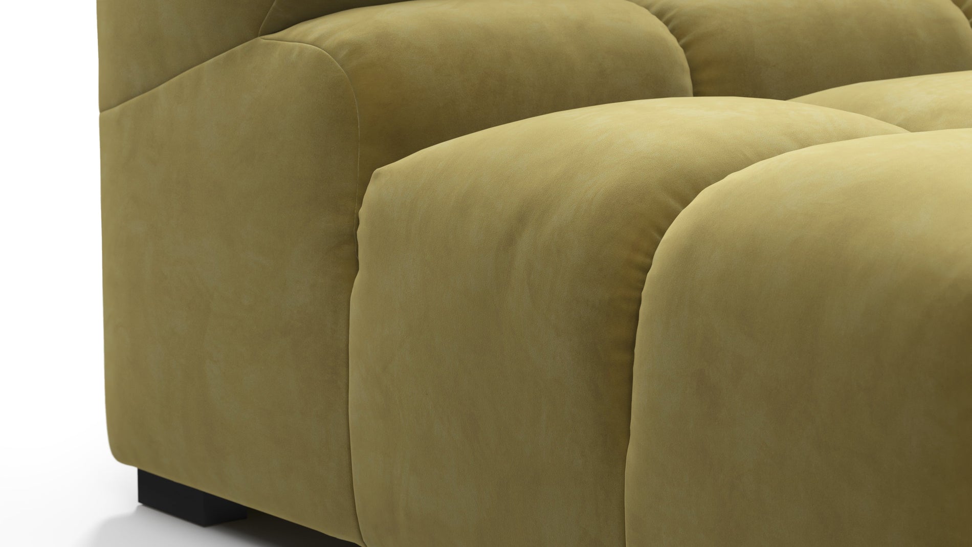 TuftyOlive Gold Velvet