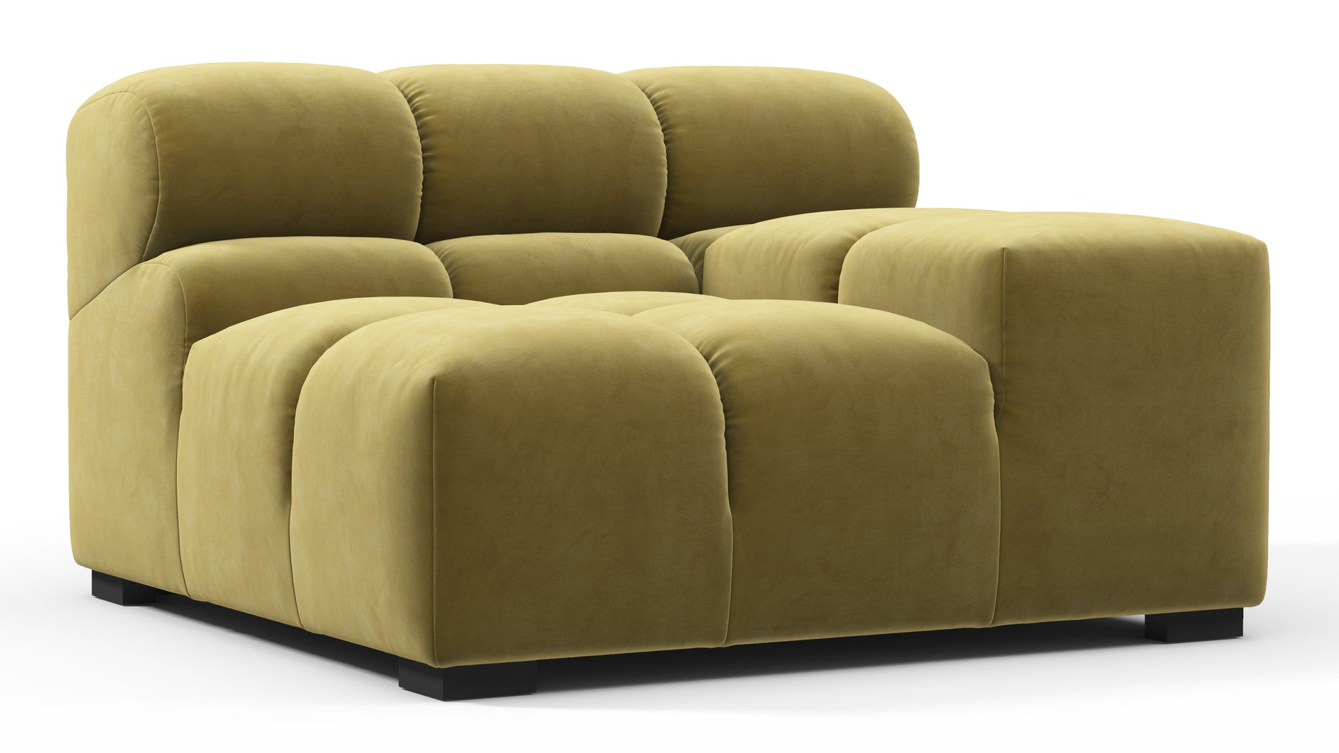 TuftyOlive Gold Velvet