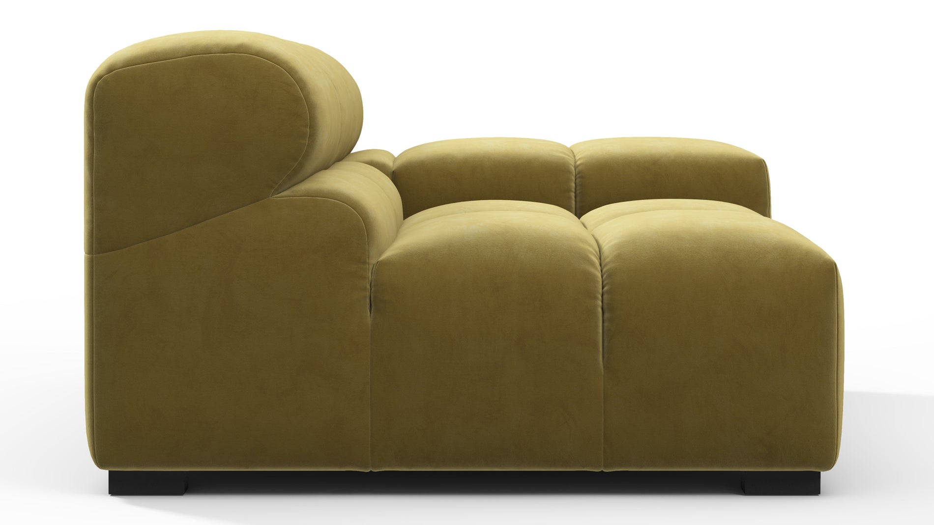 TuftyOlive Gold Velvet