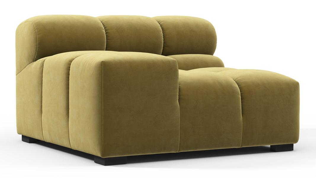 TuftyOlive Gold Velvet