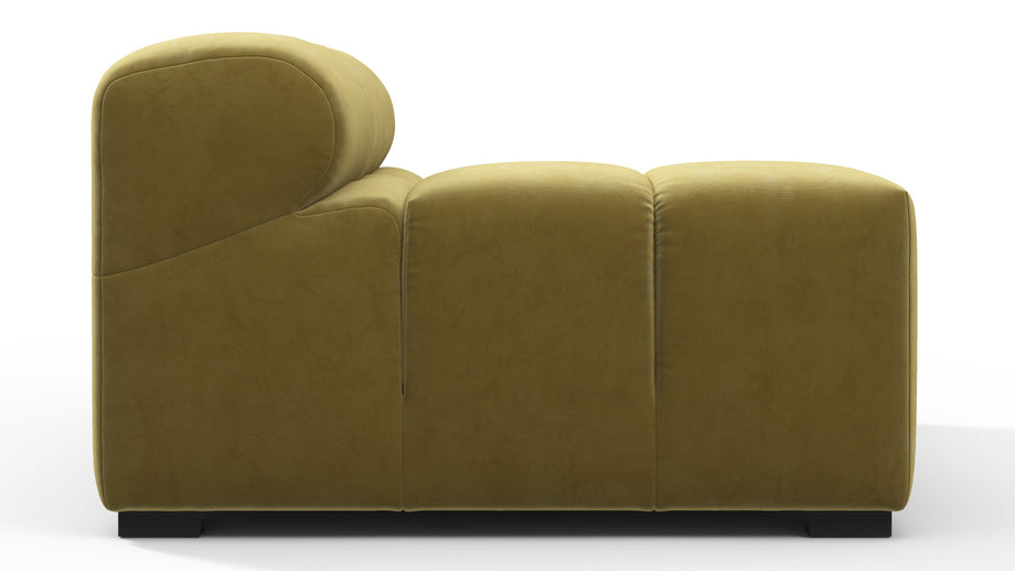 TuftyOlive Gold Velvet