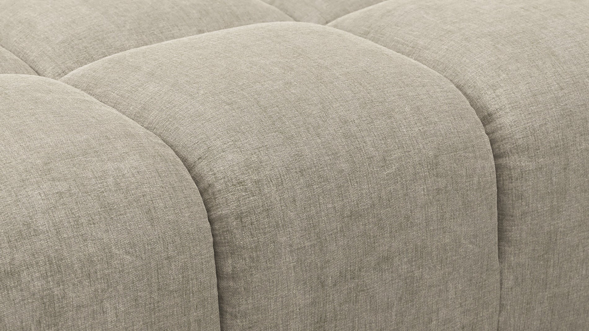 TuftyBeige Gray Chenille