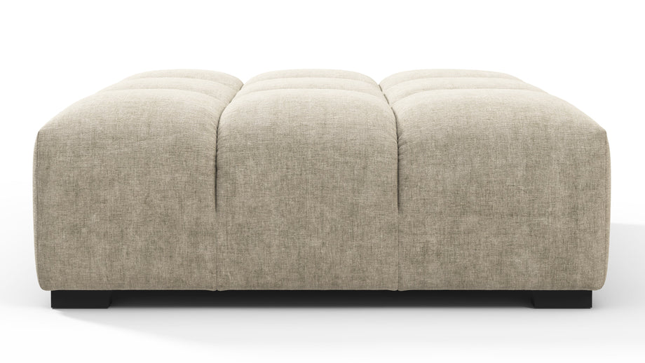 TuftyBeige Gray Chenille