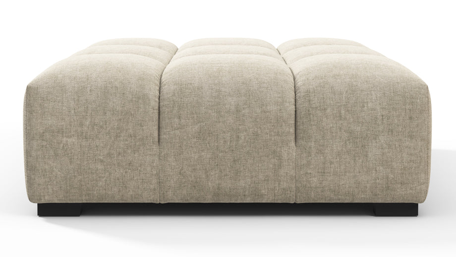 TuftyBeige Gray Chenille