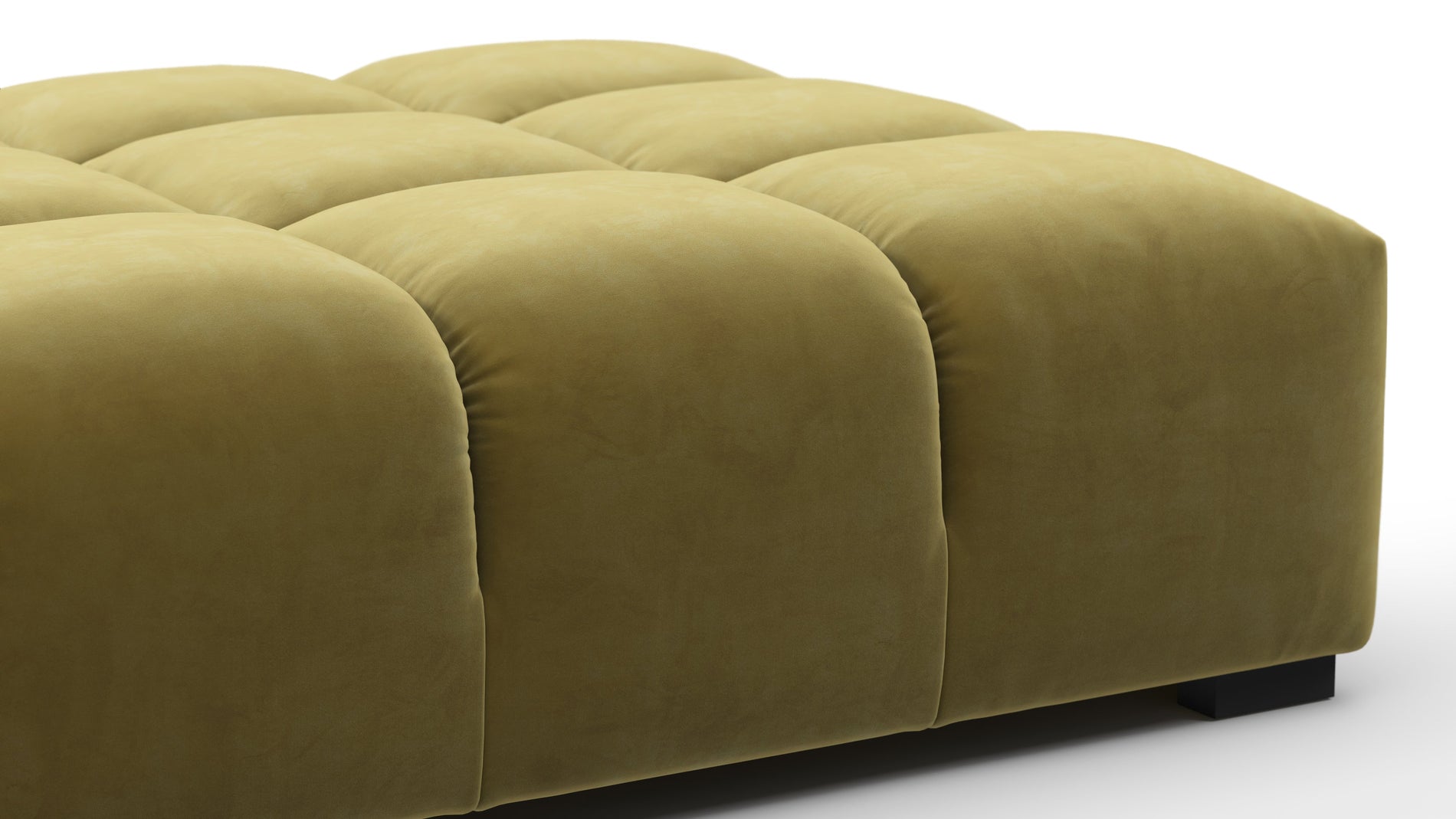 TuftyOlive Gold Velvet