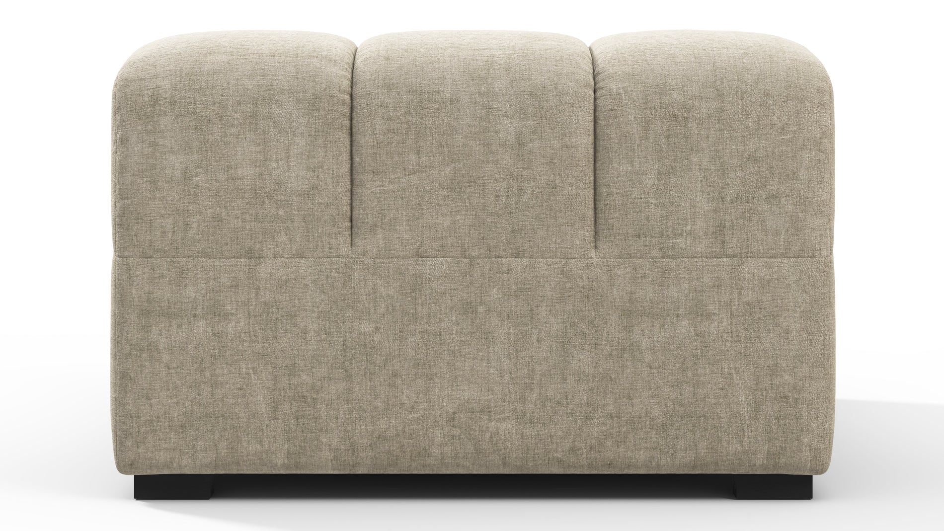TuftyBeige Gray Chenille