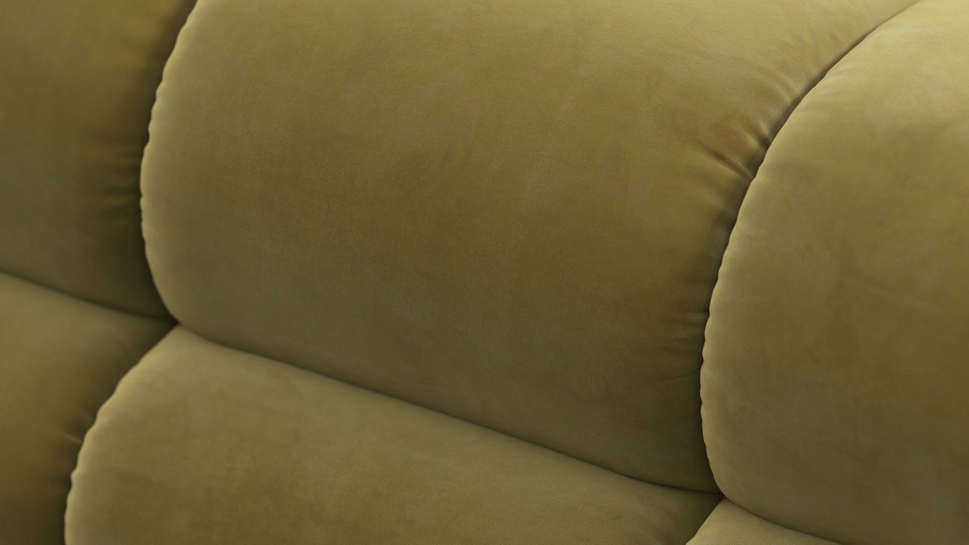TuftyOlive Gold Velvet