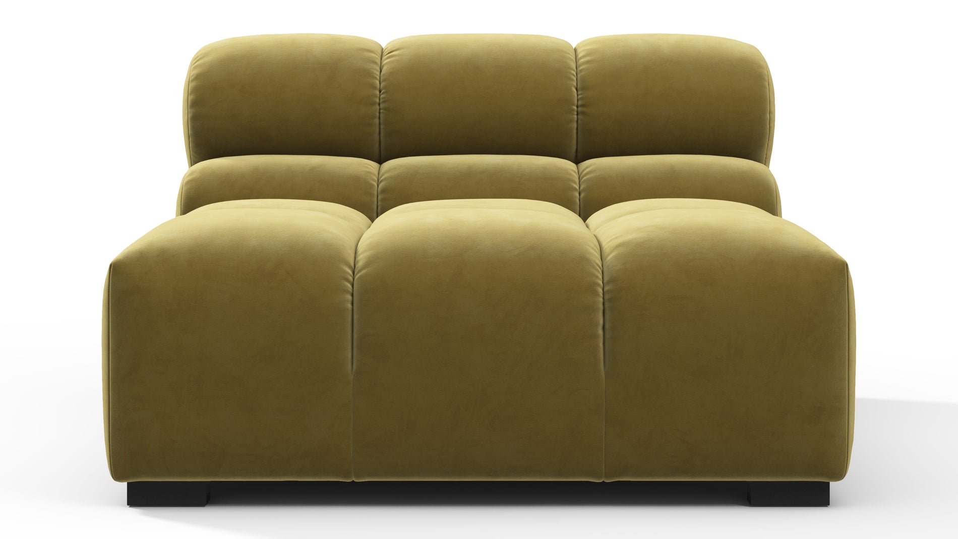 TuftyOlive Gold Velvet