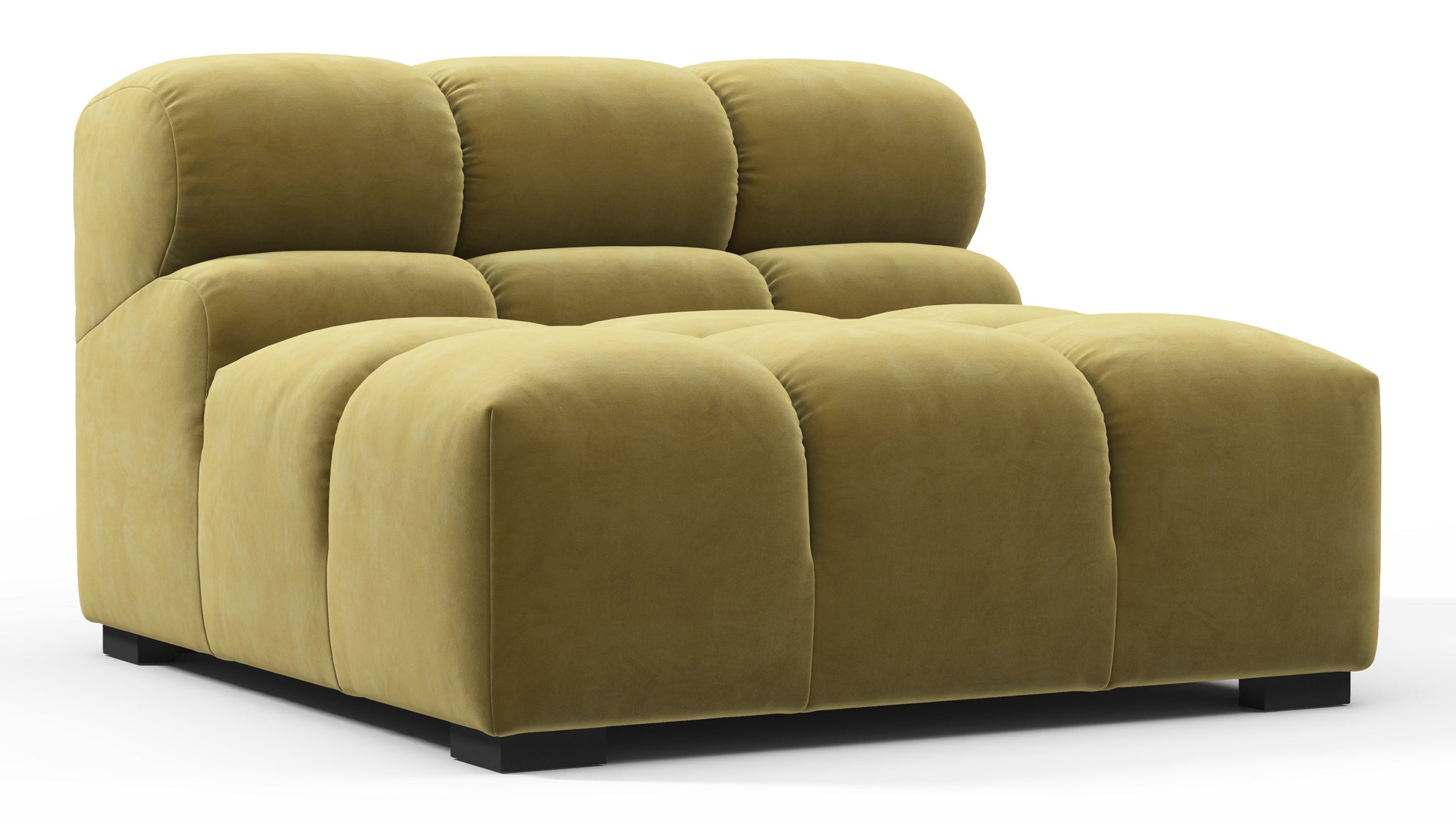 TuftyOlive Gold Velvet