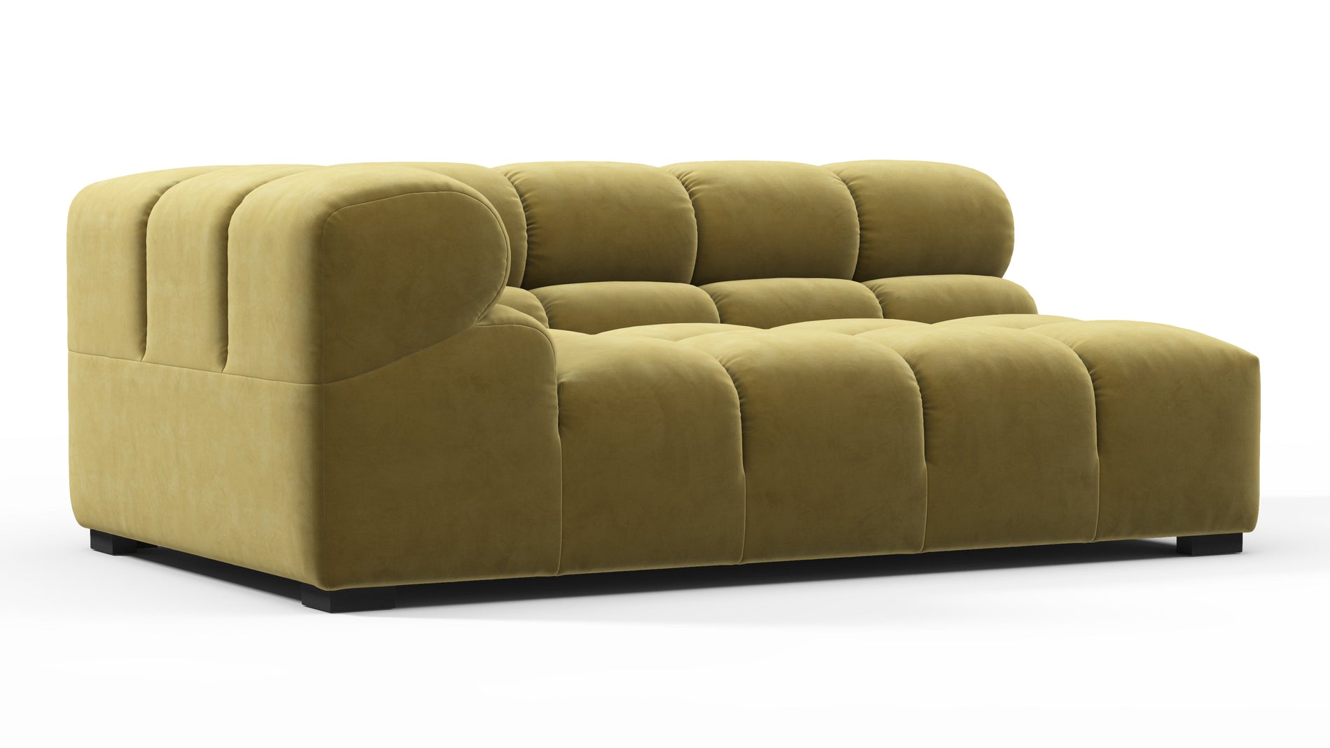 TuftyOlive Gold Velvet