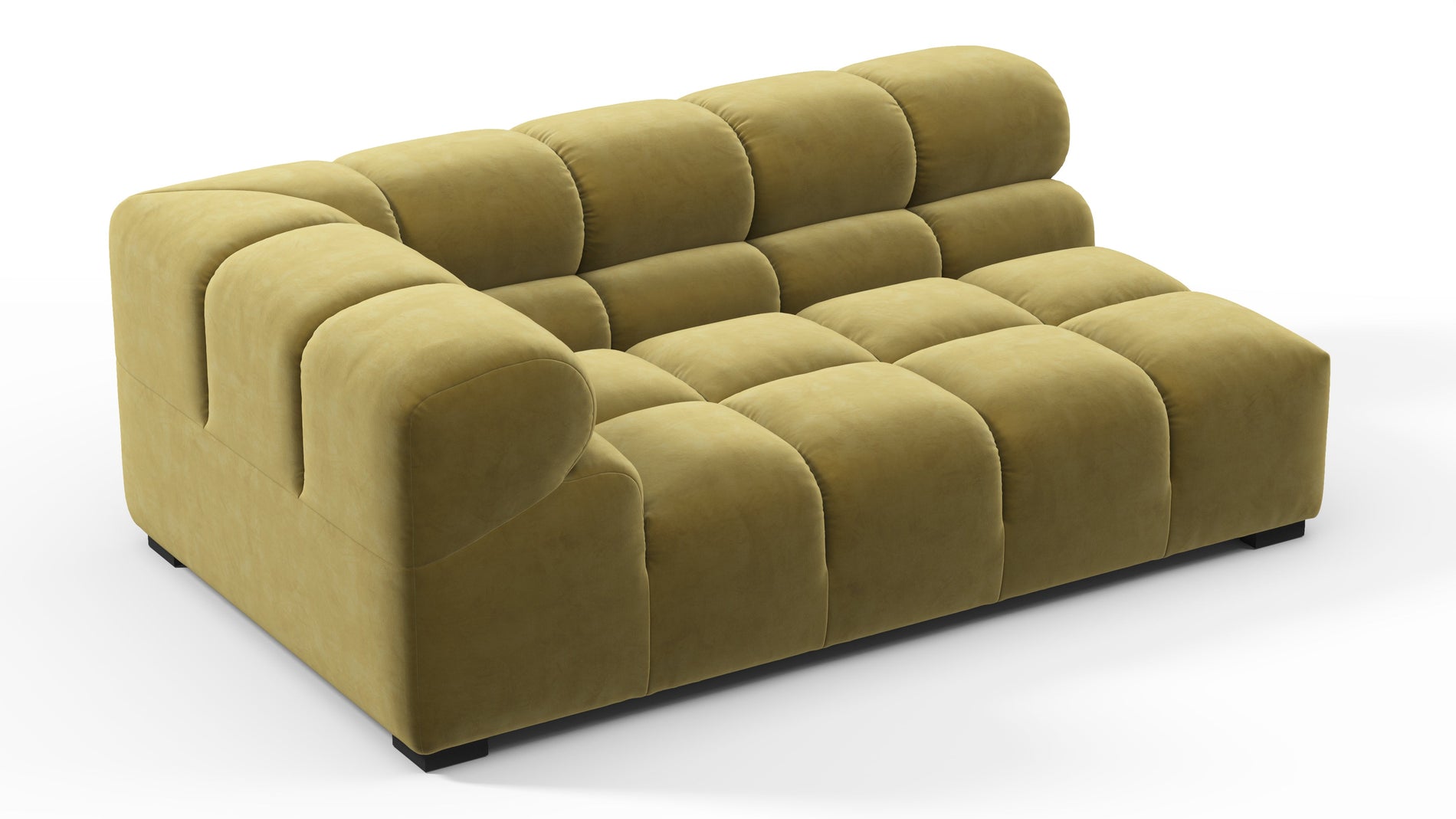 TuftyOlive Gold Velvet