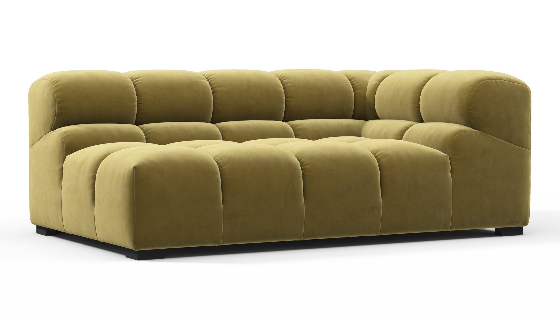 TuftyOlive Gold Velvet