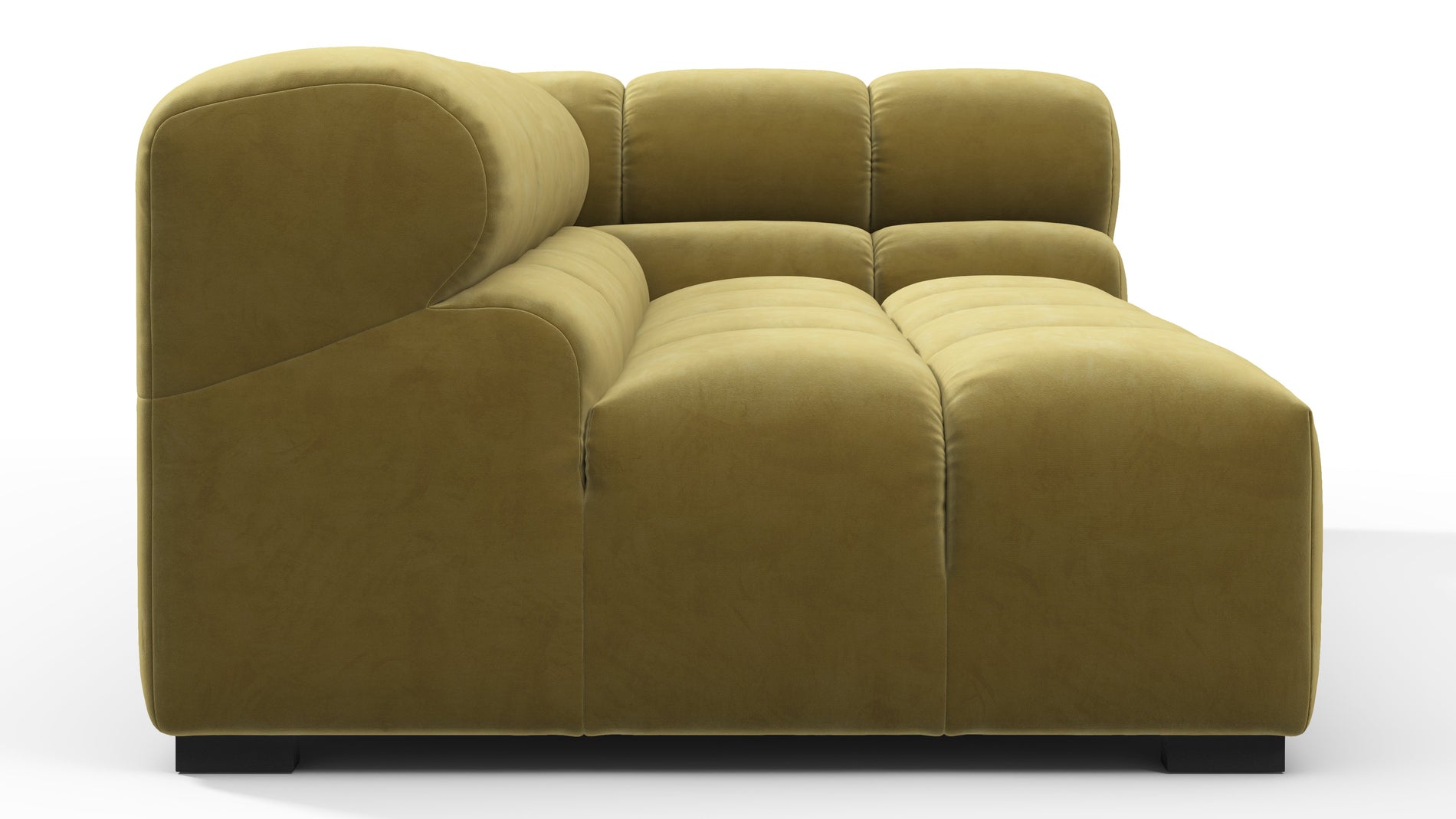 TuftyOlive Gold Velvet
