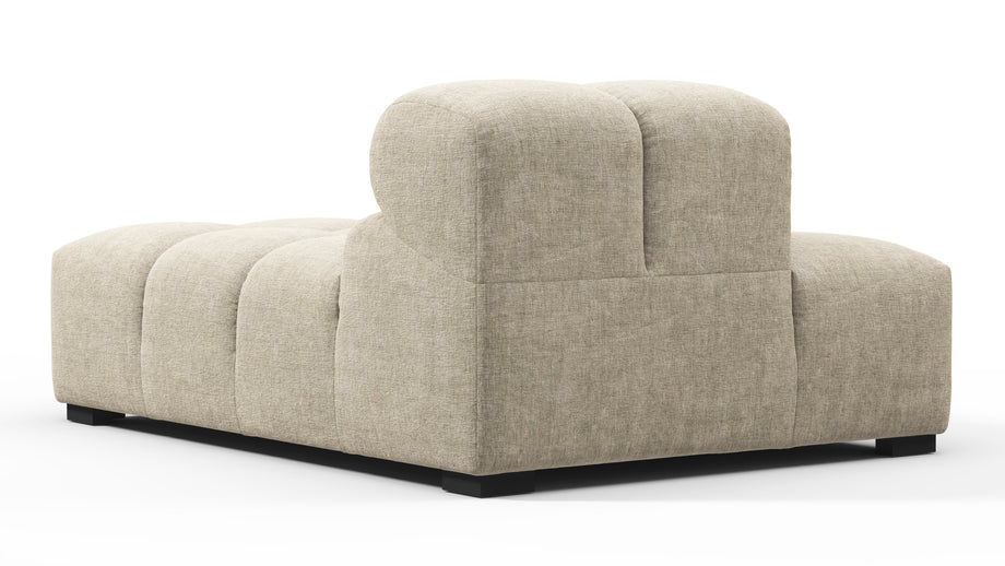 TuftyBeige Gray Chenille