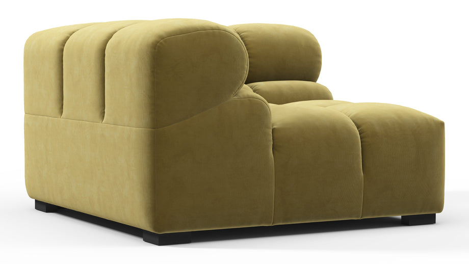 TuftyOlive Gold Velvet