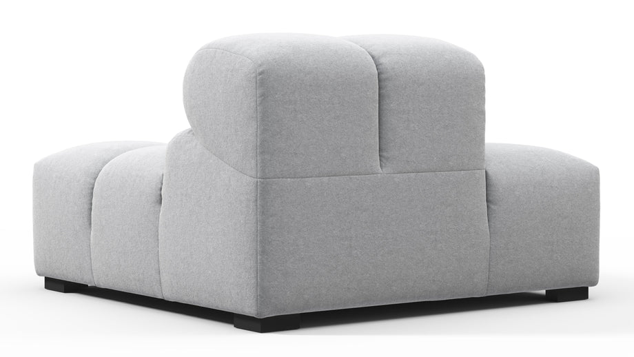 TuftyLight Gray Wool