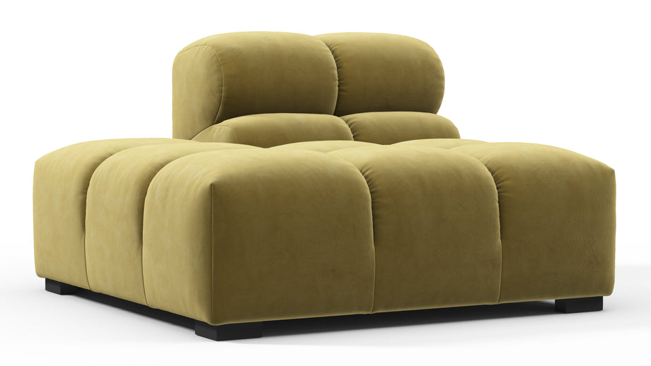 TuftyOlive Gold Velvet