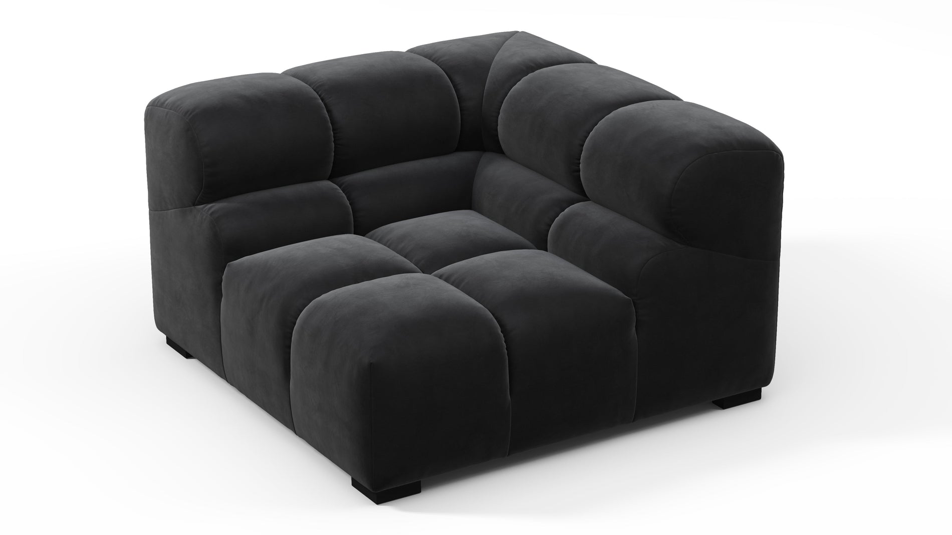 TuftyBlack Velvet