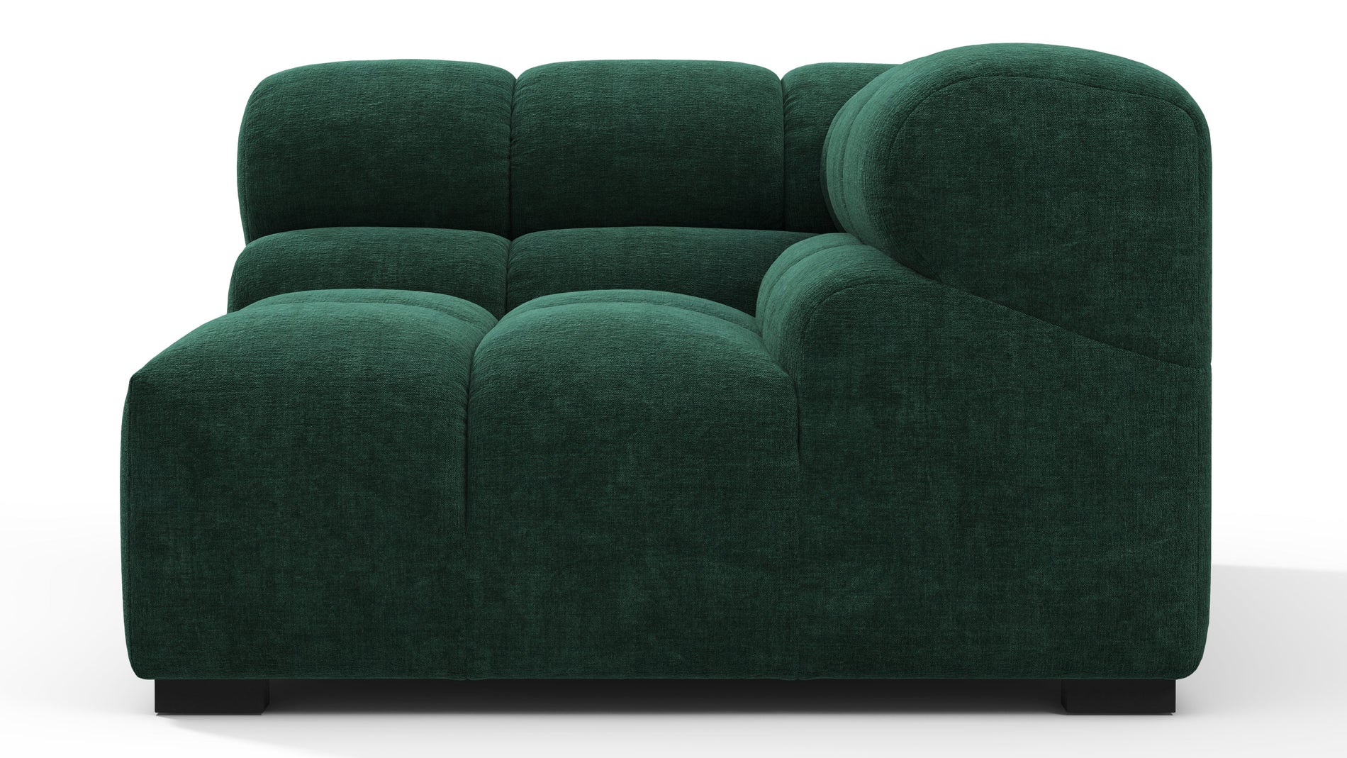 TuftyForest Green Chenille