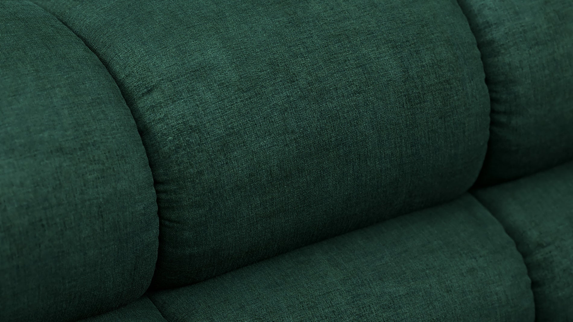 TuftyForest Green Chenille