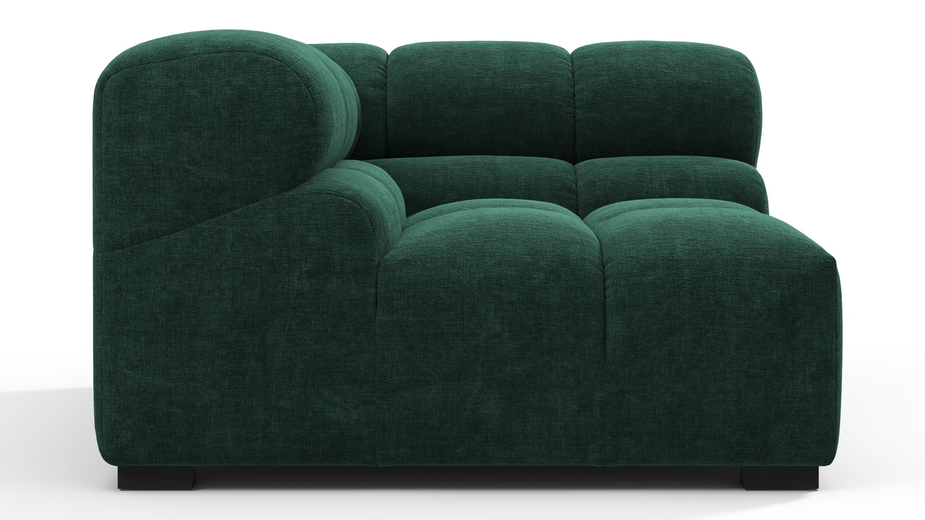 TuftyForest Green Chenille