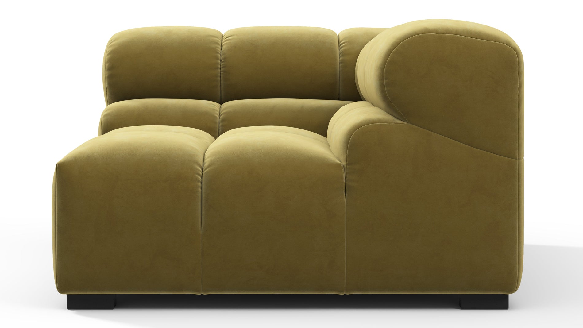 TuftyOlive Gold Velvet