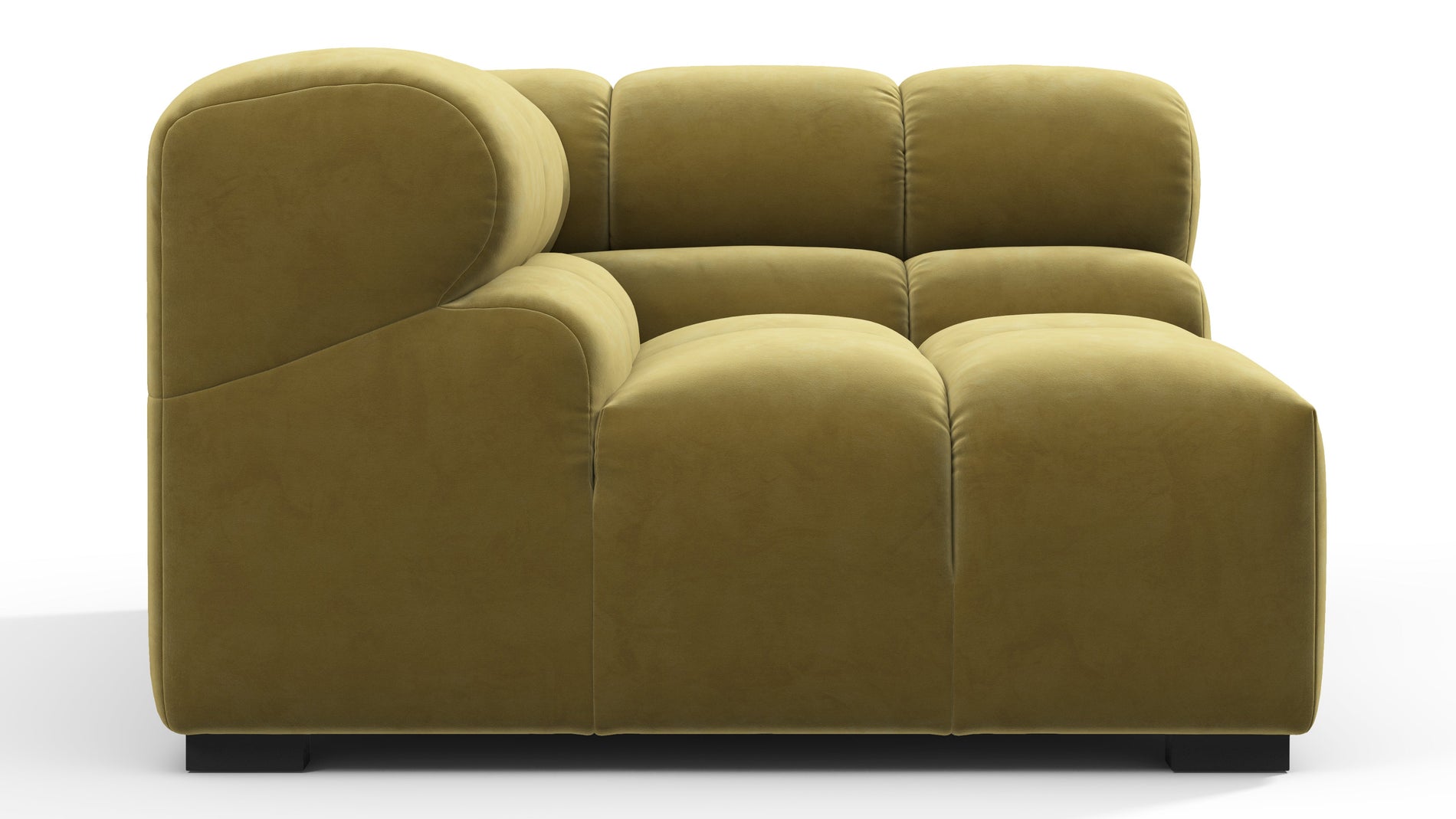 TuftyOlive Gold Velvet