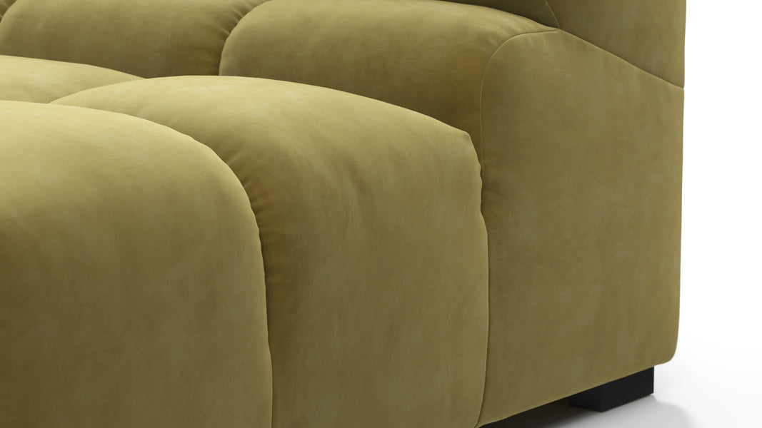 TuftyOlive Gold Velvet