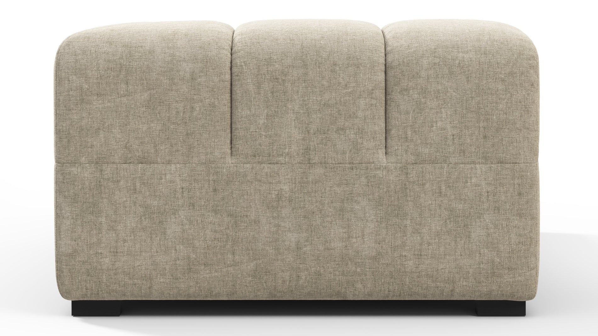 TuftyBeige Gray Chenille