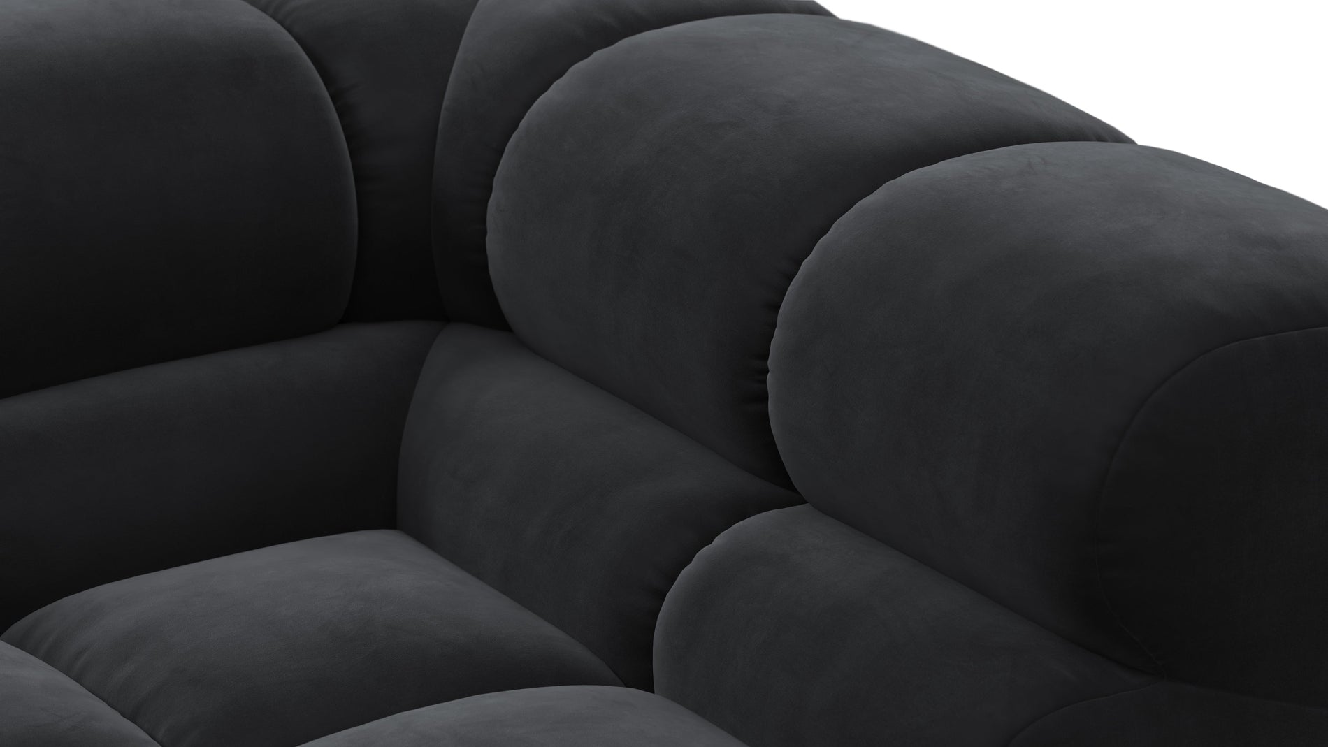 TuftyBlack Velvet