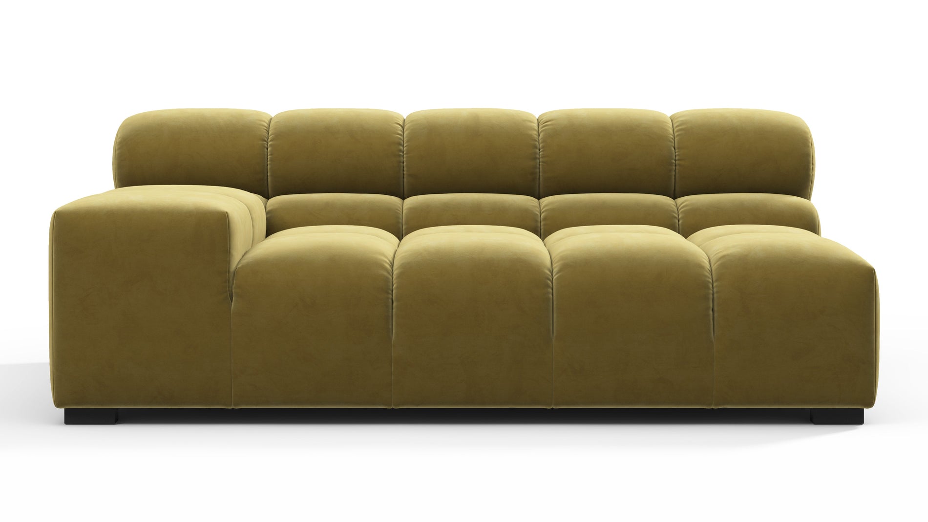 TuftyOlive Gold Velvet