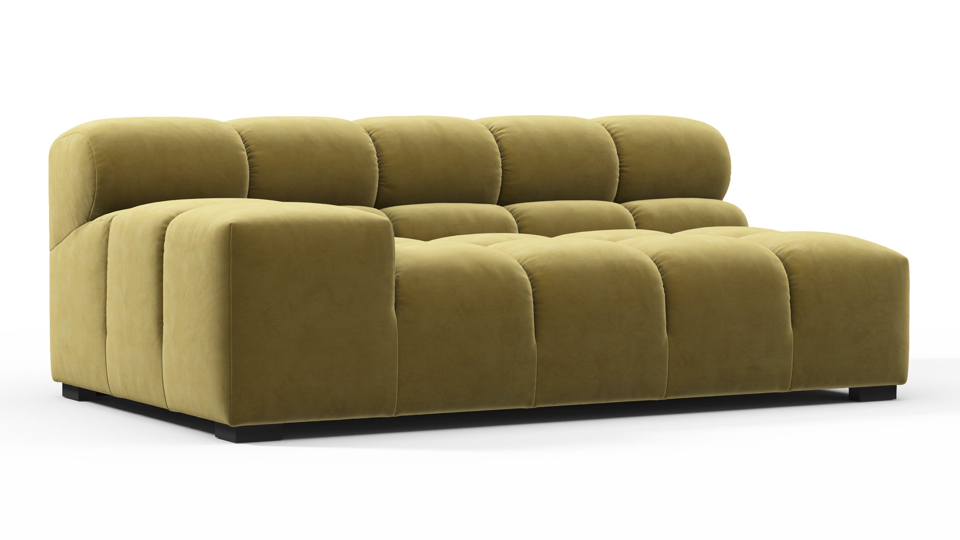 TuftyOlive Gold Velvet