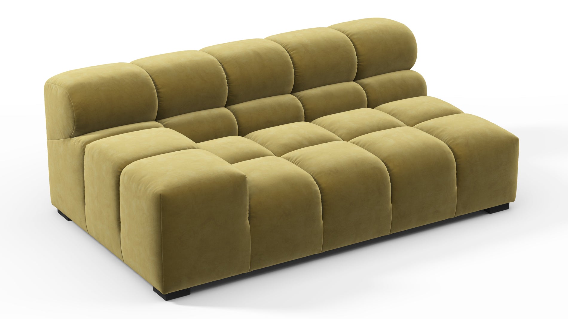 TuftyOlive Gold Velvet