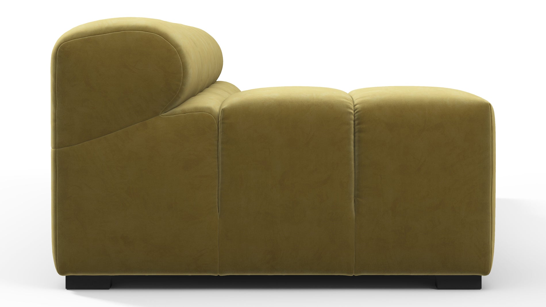 TuftyOlive Gold Velvet