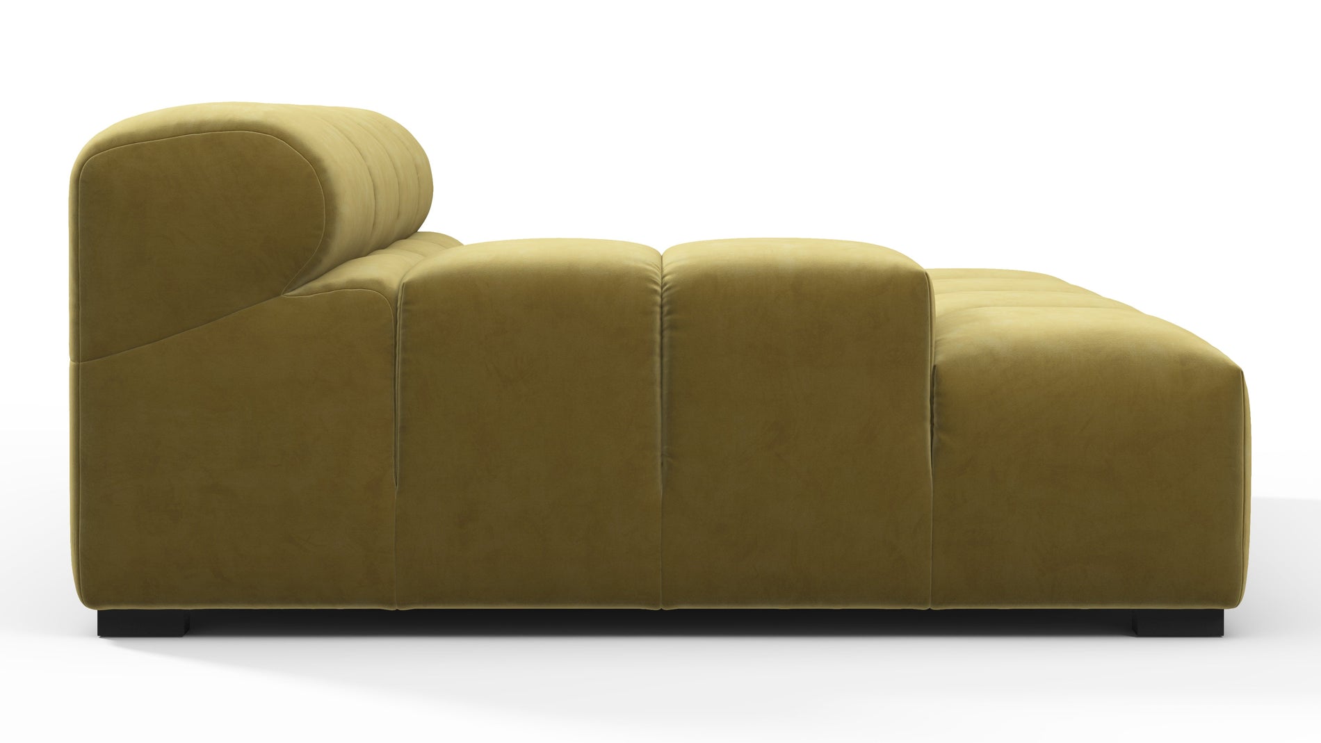 TuftyOlive Gold Velvet