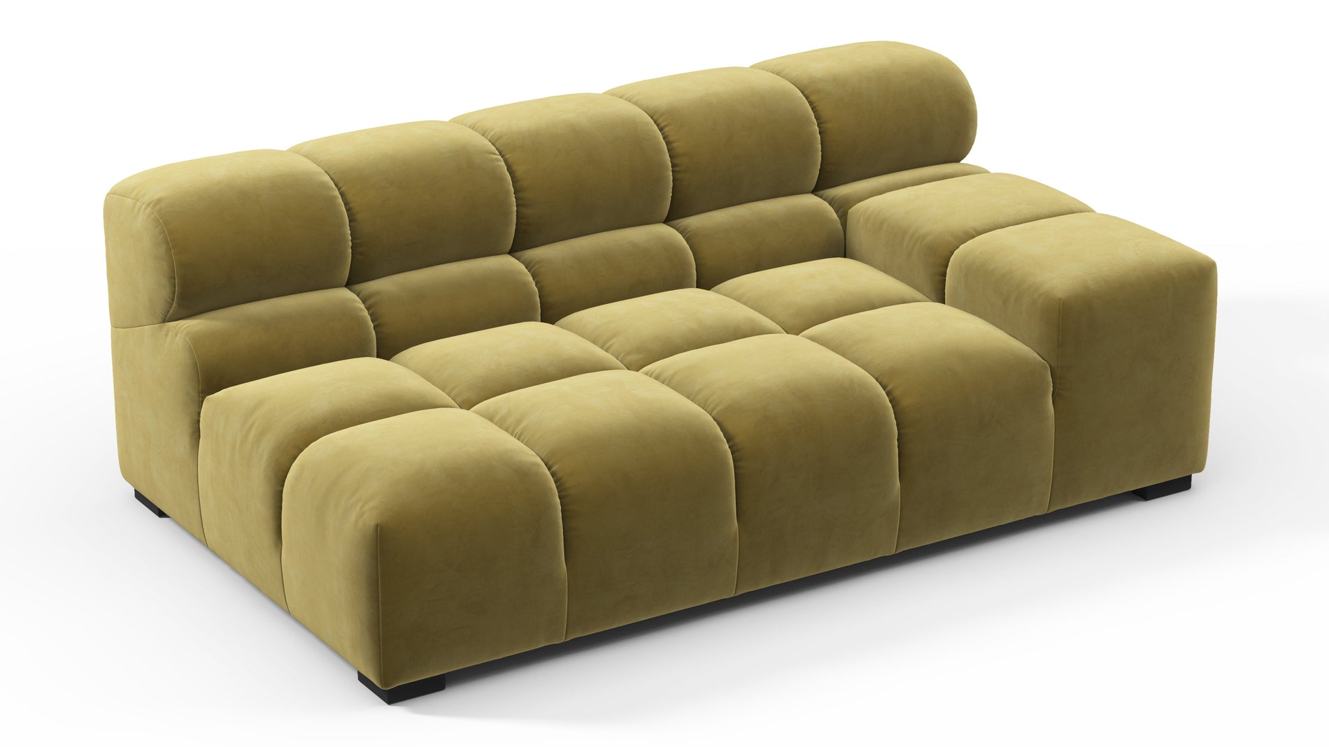 TuftyOlive Gold Velvet